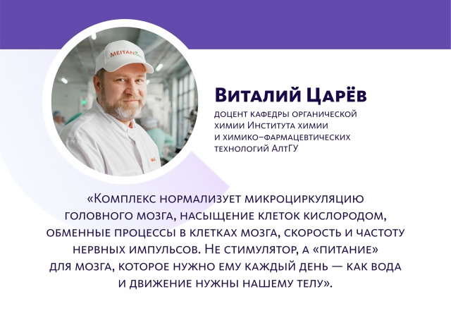 Сибирский концентрат №3 «Нейроживитель» Indo Medica MeiTan