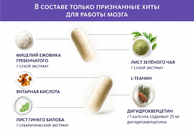 Сибирский концентрат №3 «Нейроживитель» Indo Medica MeiTan